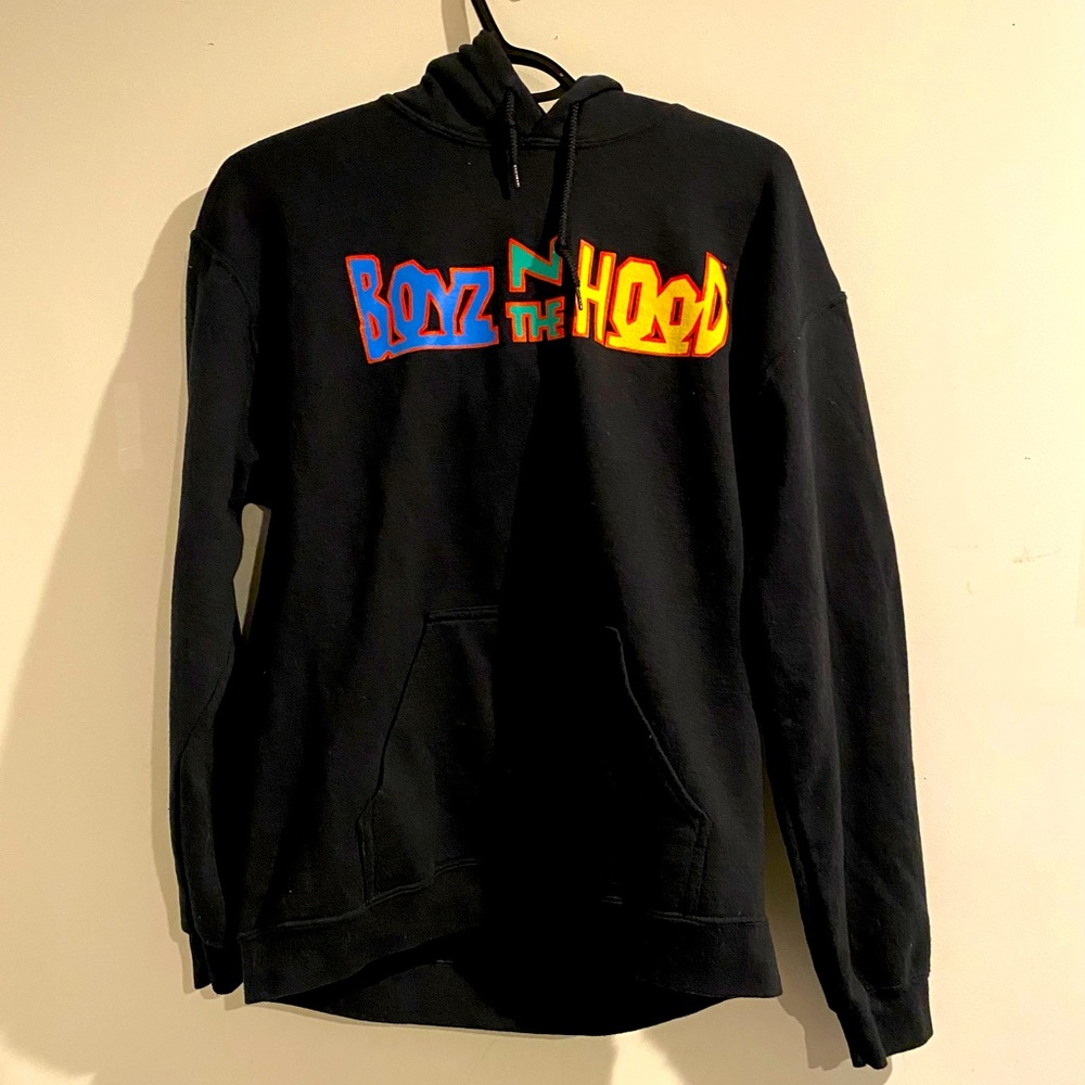 Black hoodie with “boyz N the hood” logo *RARE*